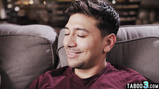 Teen stepsis luring bro into taboo fuck