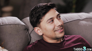 Teen stepsis luring bro into taboo fuck