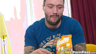 Ebony babe Josy Black and gorgeous Stacy Cruz lick each others pussy in threesome