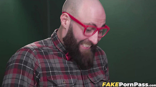 Celebrity sex doll Nuria Millan is eaten out and pounded by her lover