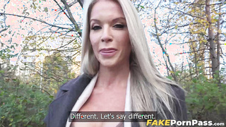 UK MILF Miss Sally gets taught how to endure a throbbing penis