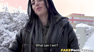 Cum hungry slut Salina Shein made my cock felt the warmth of her pussys inside