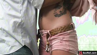 My big tits italian girlfriend just loves to get fucked