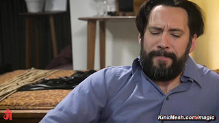 Asian babe subjected to bondage sex