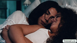 Big tits Tgirl Ariel Demure fucks hot stepsister