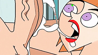 Maddy Fenton and Dexter's mom cheating milfs