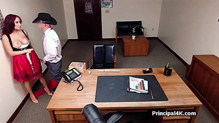 Halloween sucky fucky at the principals office