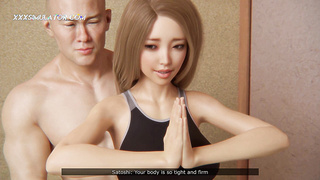 Big Dick Sensei Daddy Seduce The GF of his Stepson