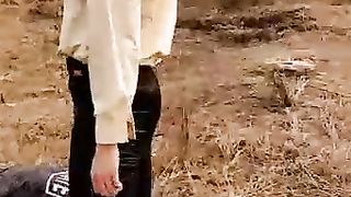 The Hostess is Railing in the Nasty, and Abasing her Victim