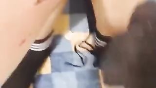 PUNY COLLEGE GIRL DRILLED BY HER BROTHER-IN-LAW - IG Jailhailet