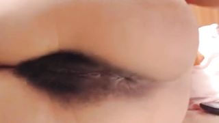 Indian Muslim Wifey Unshaved Thicket Magnificent Booty Crevasse