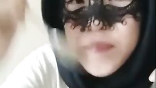 Hijab Asia Smoking Naked
