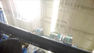 Japanese School Schoolgirl Runner Cut-Offs Uncovering Cheeks