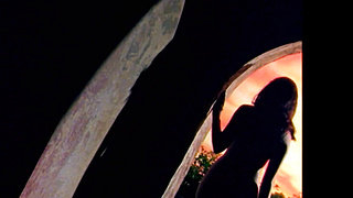 Big tits ebony and Latina posed naked