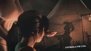 Lara Croft: W0mb Rider ▹ FHD Monster Cock Animation
