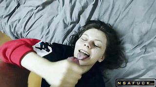 Messy Facials Compilation by Cute Amateu
