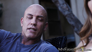 Good fucking in missionary and doggy style with brunette MILF Skylar Snow