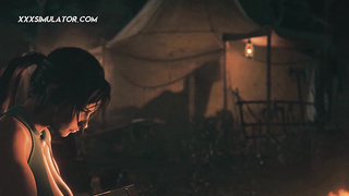 Lara Croft: EXTREME HARDCORE Gameplay ▷ FHD Massive FUTA Cock Creampie