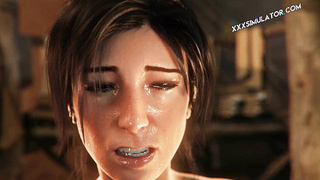 Lara Croft: EXTREME HARDCORE Gameplay ▷ FHD Massive FUTA Cock Creampie