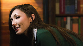 Tranny fucked friend in public library