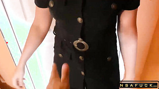 Security Guard Punished Girl for Shoplif