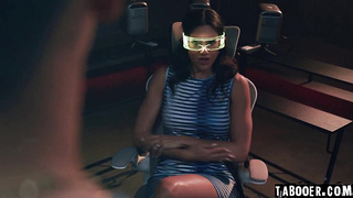 Lilah goes down the hole