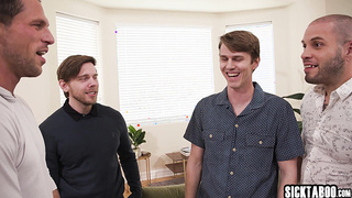 Big tits tranny is guys bachelor gift