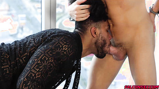 Tony Genius takes Drake Vons thick cock