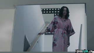 Charlotte Sins fucked by two men in theeesome