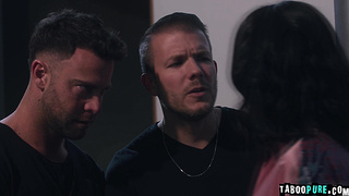 Charlotte Sins fucked by two men in theeesome