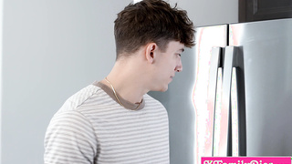 Small tits stepsister teasing stepbro