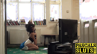 Teen subslut spanked and fucked hard by dominant male