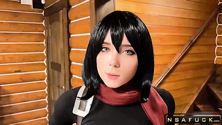 Mikasa Anal Roughly Fucks till Cum vol1