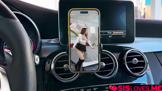 Stepsister Penelope Kay fingering her pussy