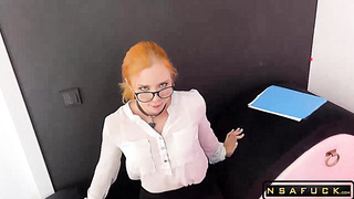 Anal and Vaginal Solo from Slutty Secretary VOL1