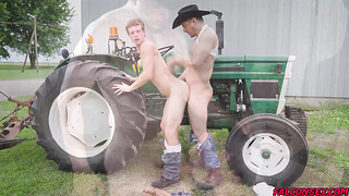 Rocky buries his big dick inside of Benjamin