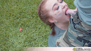 These sluts wanted to join the US army