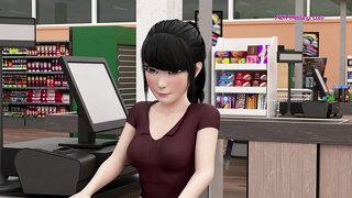 'Play FUTA' MILF Fucks Young Dickgirl at Store Break Room ⌁ EXCLUSIVE 3D