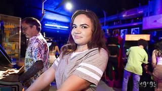 Sneaky Sex in The Barcade