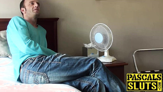 Kandi Spitfire gagged roughly by maledom Pascal White