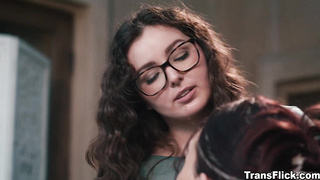 Emma is equally pleased by this stroke of luck