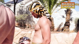 Costume gay orgy extravaganza! What a PARTY!