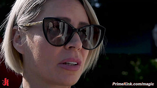 Stepmom teaching teen bondage sex