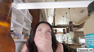 Cheater babe fucks grooms men Shemale girlfriend