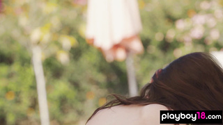 Busty Serena Wood graces Playboy again