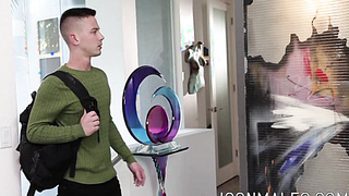 IconMales.com - Adam Russo's naughty side loves riding Kyler Grey's big dick