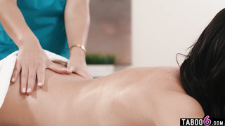 Chinese MILF DPed by massage clients