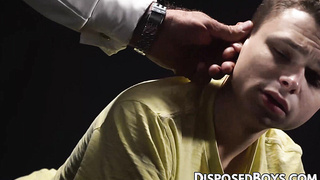 DisposedBoys.com - Twink Austin Young gets his tight ass fingered by hunk daddy