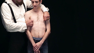 DisposedBoys.com - Sexy twink Jaden Dreams groaned in a dildo fucking session with bearded Felix Kampa