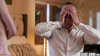 Hot blonde teen fucks big cock boyfriend